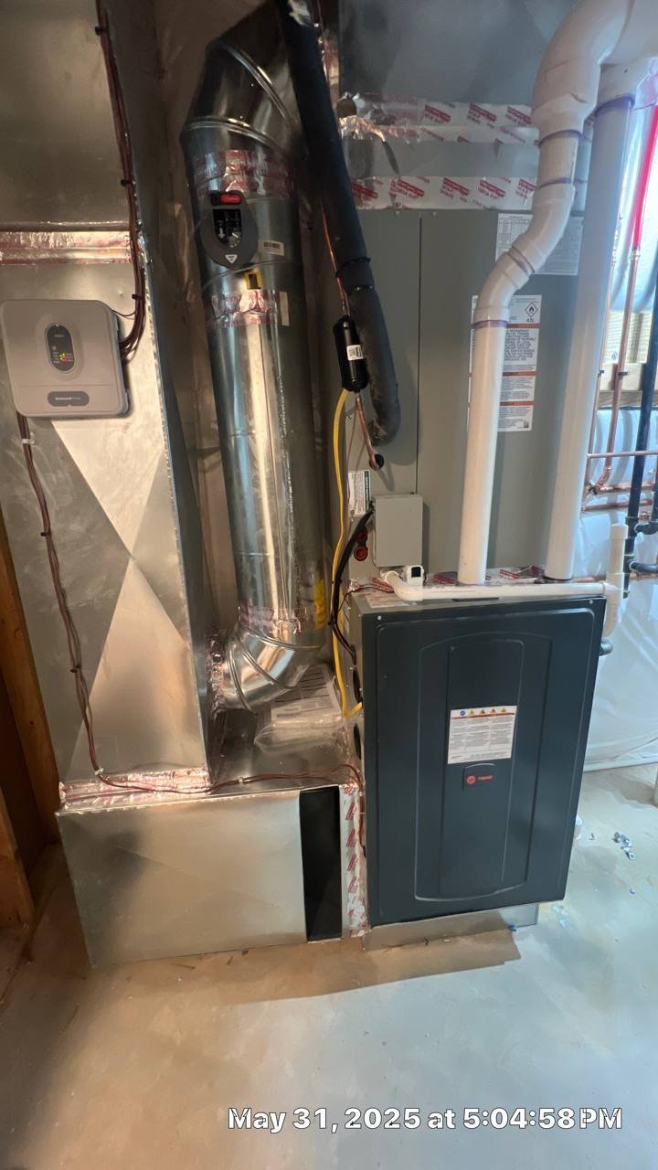 Trane furnace and coil
